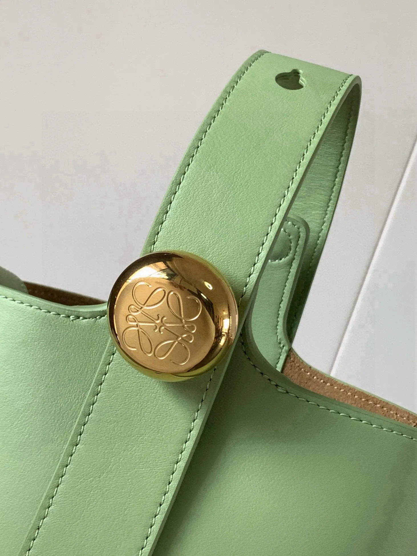 Bucket Bag Casual Leather