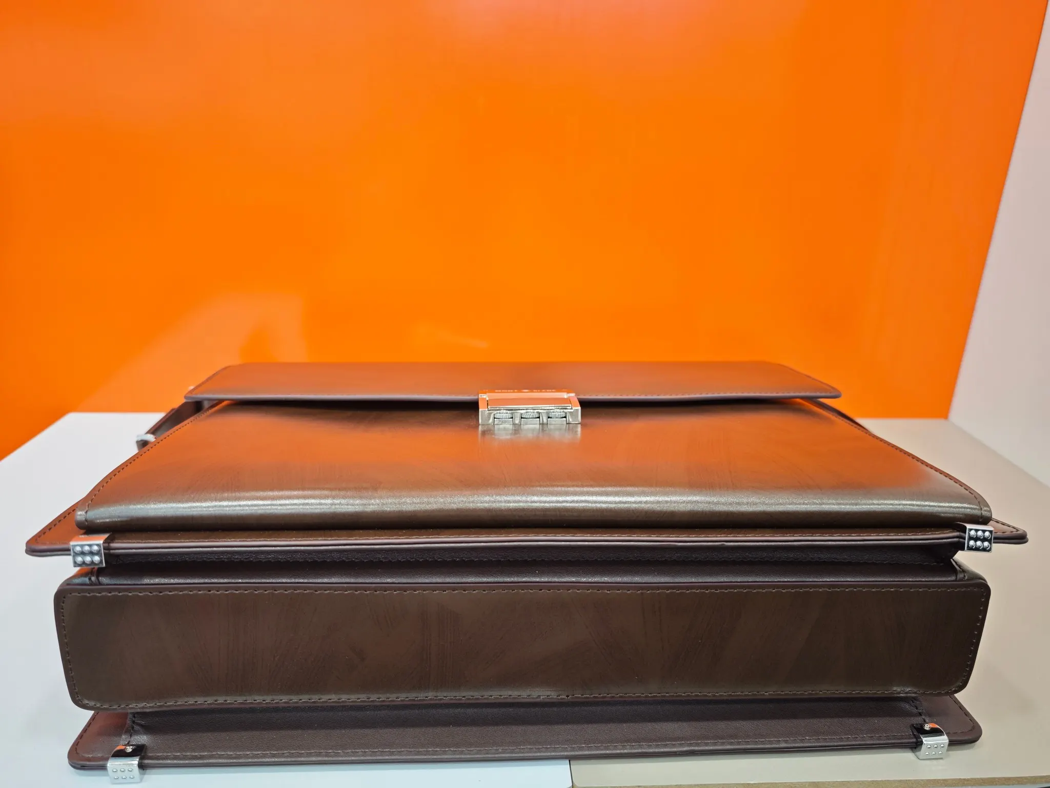 Briefcase Business Commuter Leather