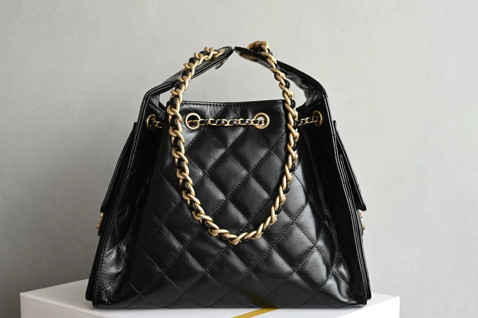 Black Hobo Shoulder Bag Vintage