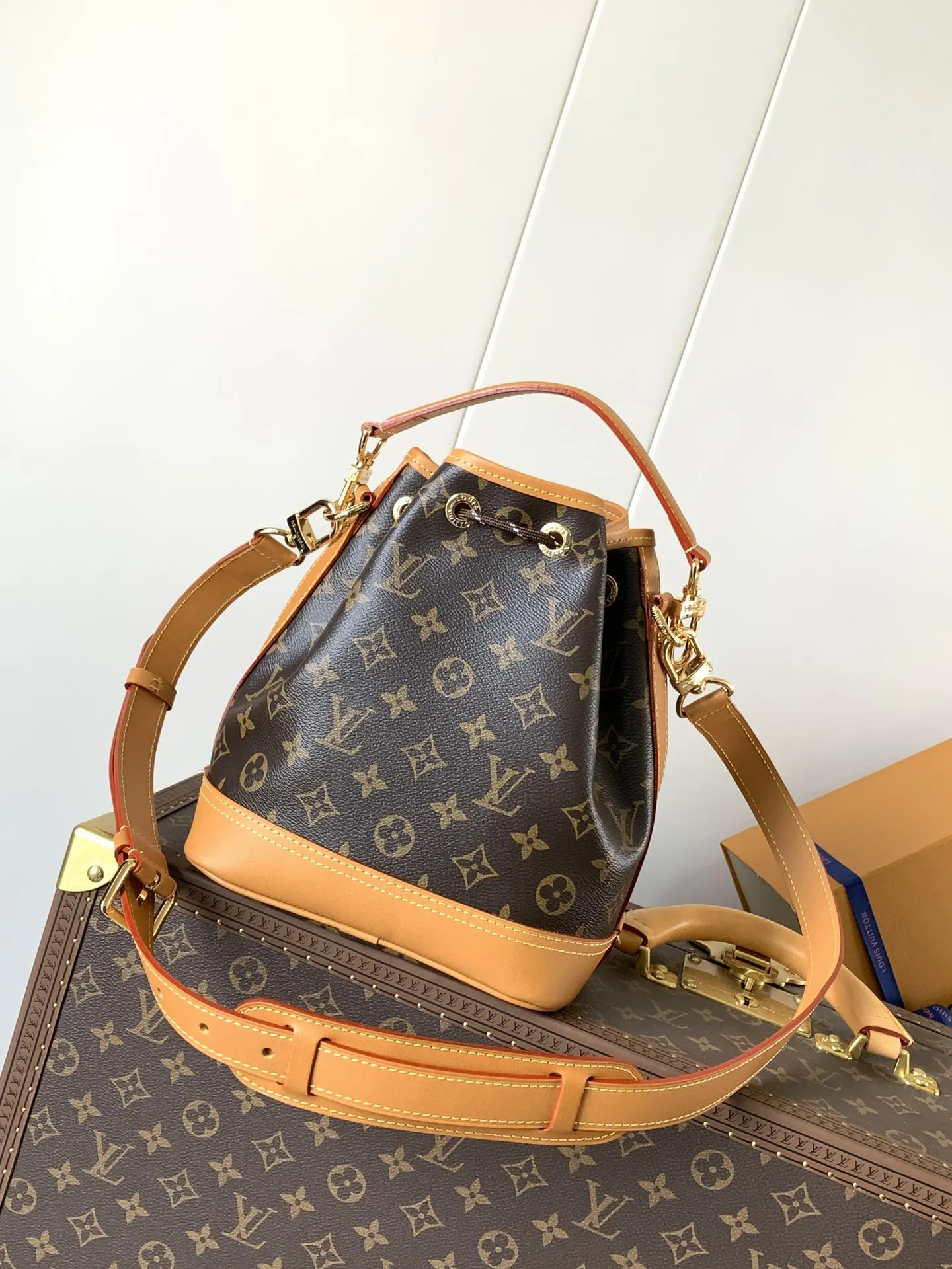 Louis Vuitton Noé 经典老花 水桶包 复古