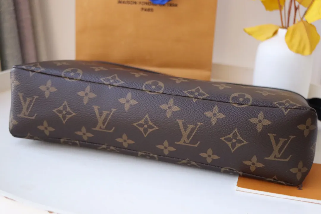 老花 帆布 老花 Pochette Voya 手拿包 精致手拿款