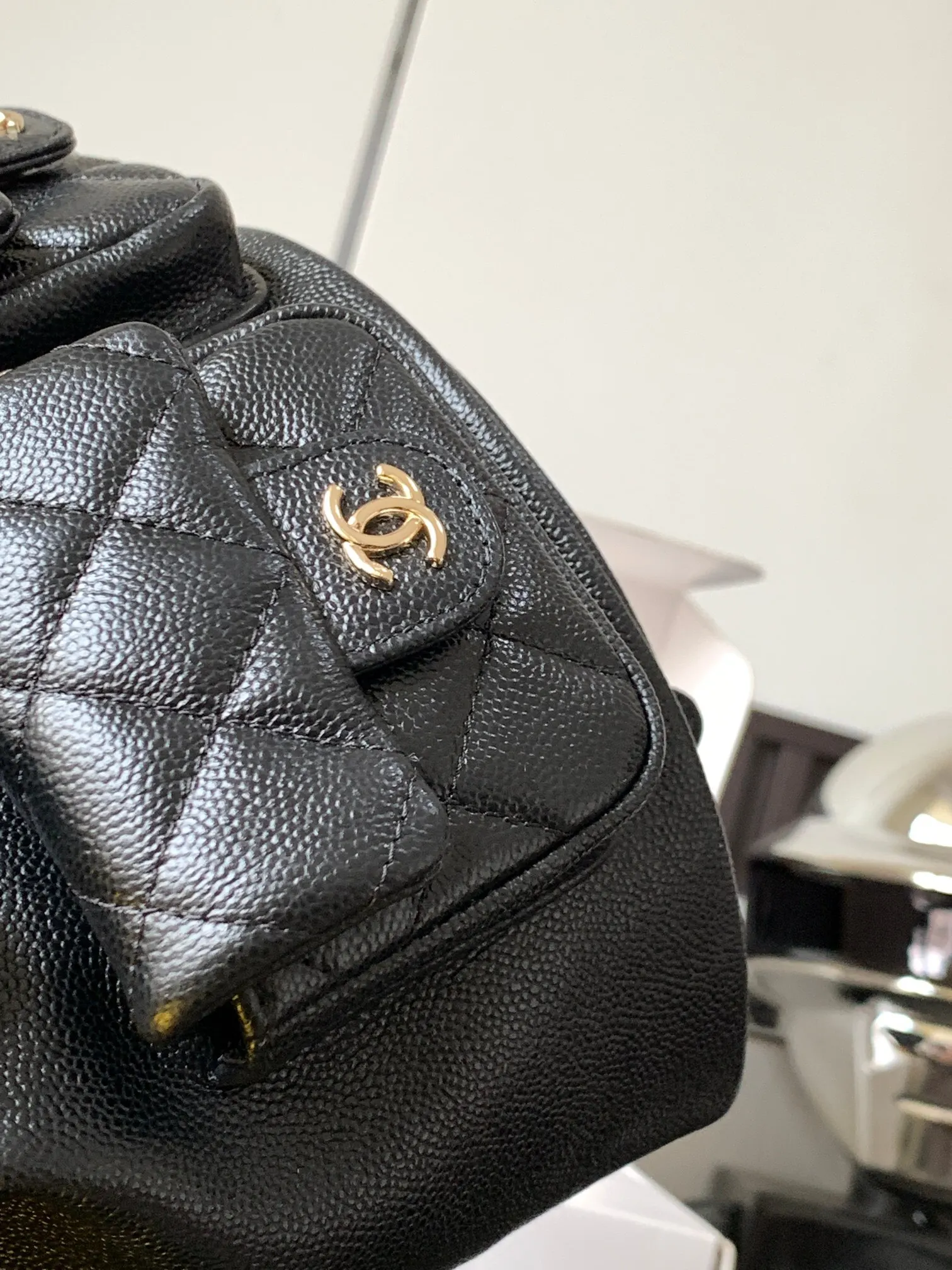 CHANEL 牛皮 雙肩包 实用雙肩款
