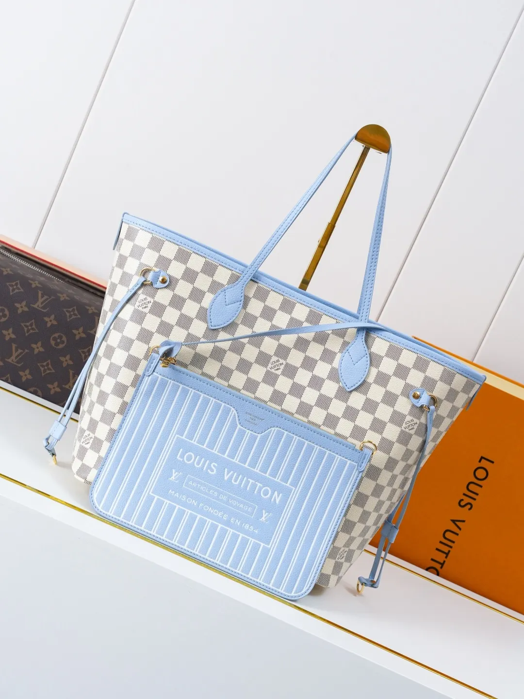Organizer Pouch Travel Leather