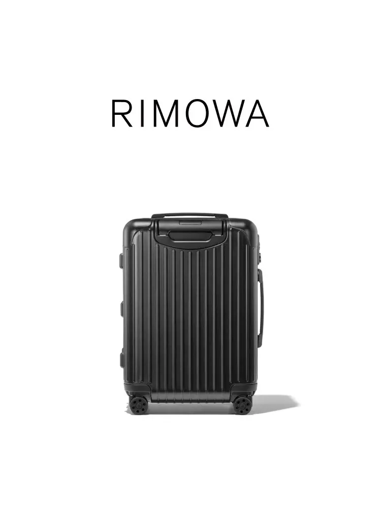 黑色 日默瓦rimowa拉杆箱行李箱登机箱旅行箱方胖子運動 旅行拉杆款 輕便出行款