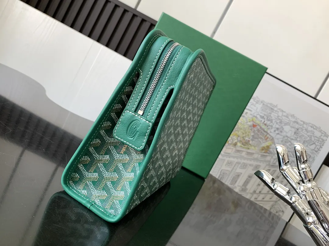 Goyard 綠色 化妝包 便携收納款
