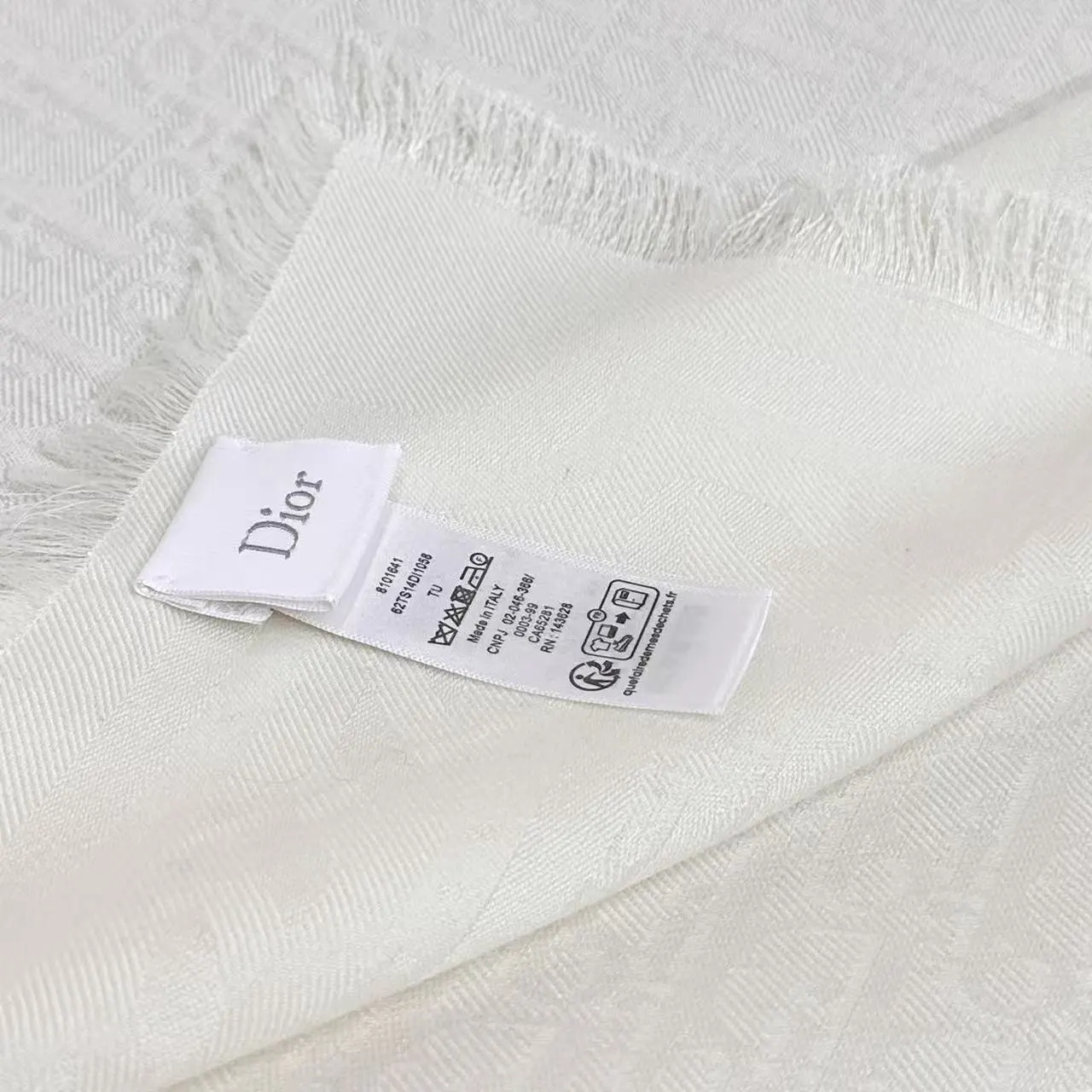 Dior Wool Printed Scarf