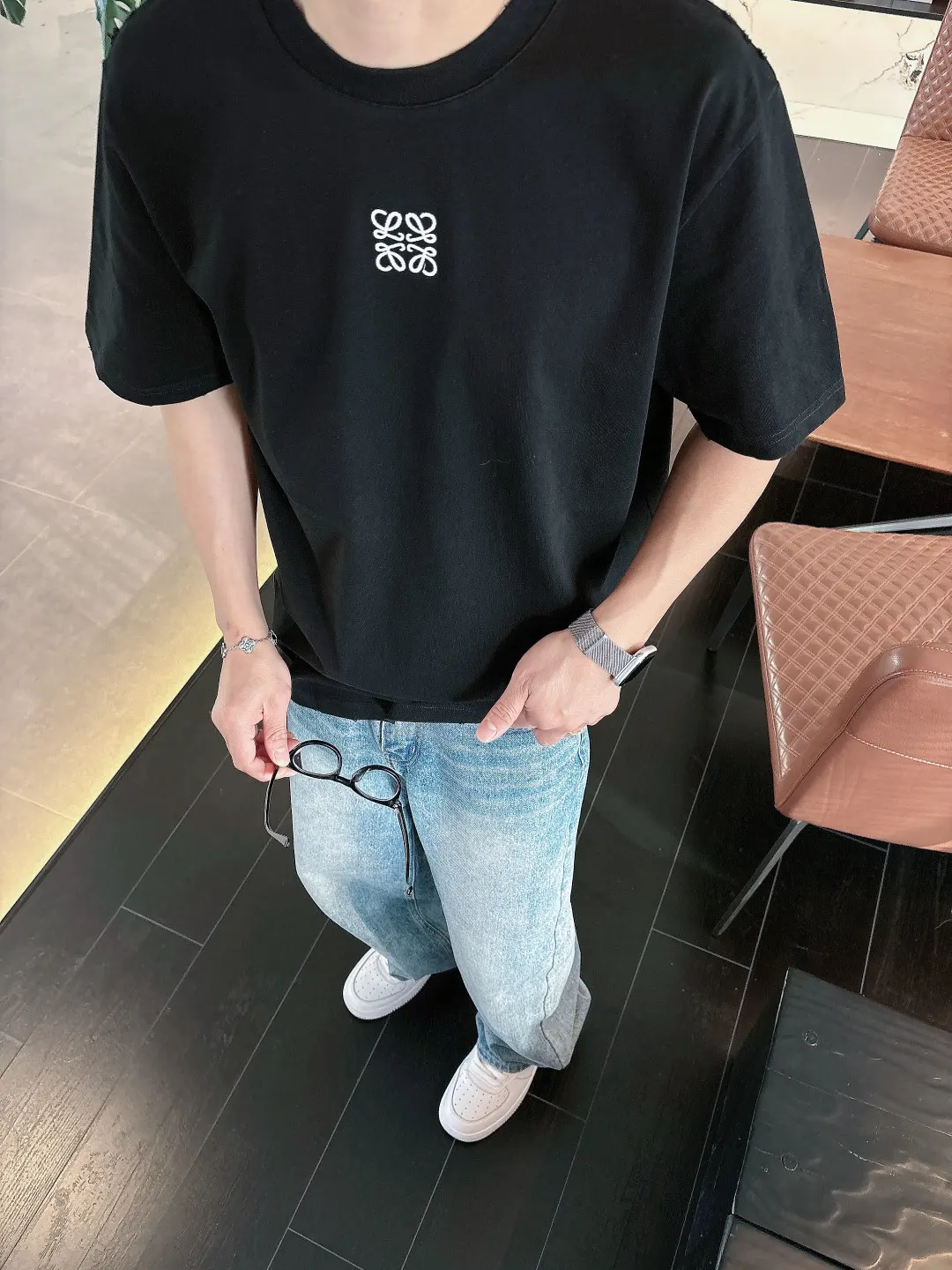 Prada T-Shirt Triangle Logo