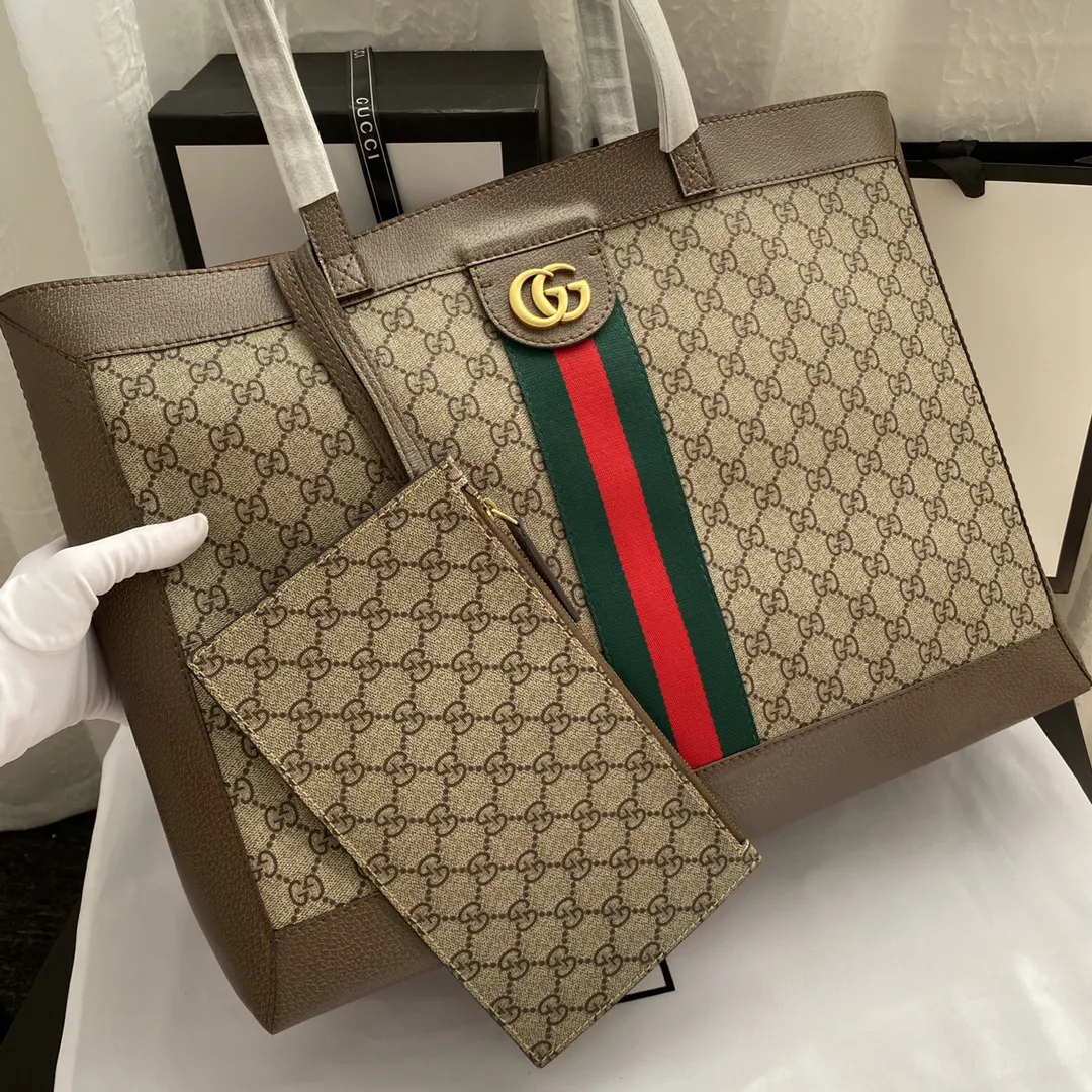 Gucci Ophidia GG Supreme老花托特包 手提单肩款