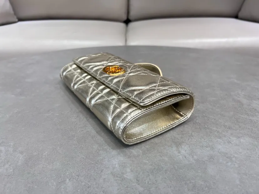 Gold Clutch Bag