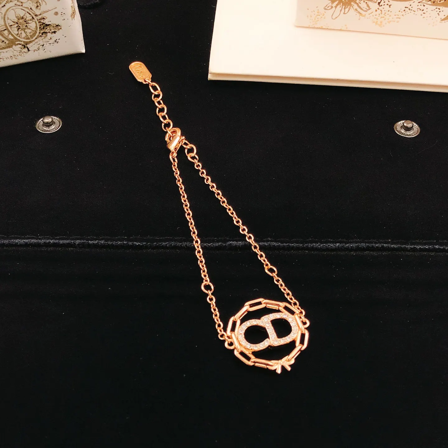 Dior 金色 手链