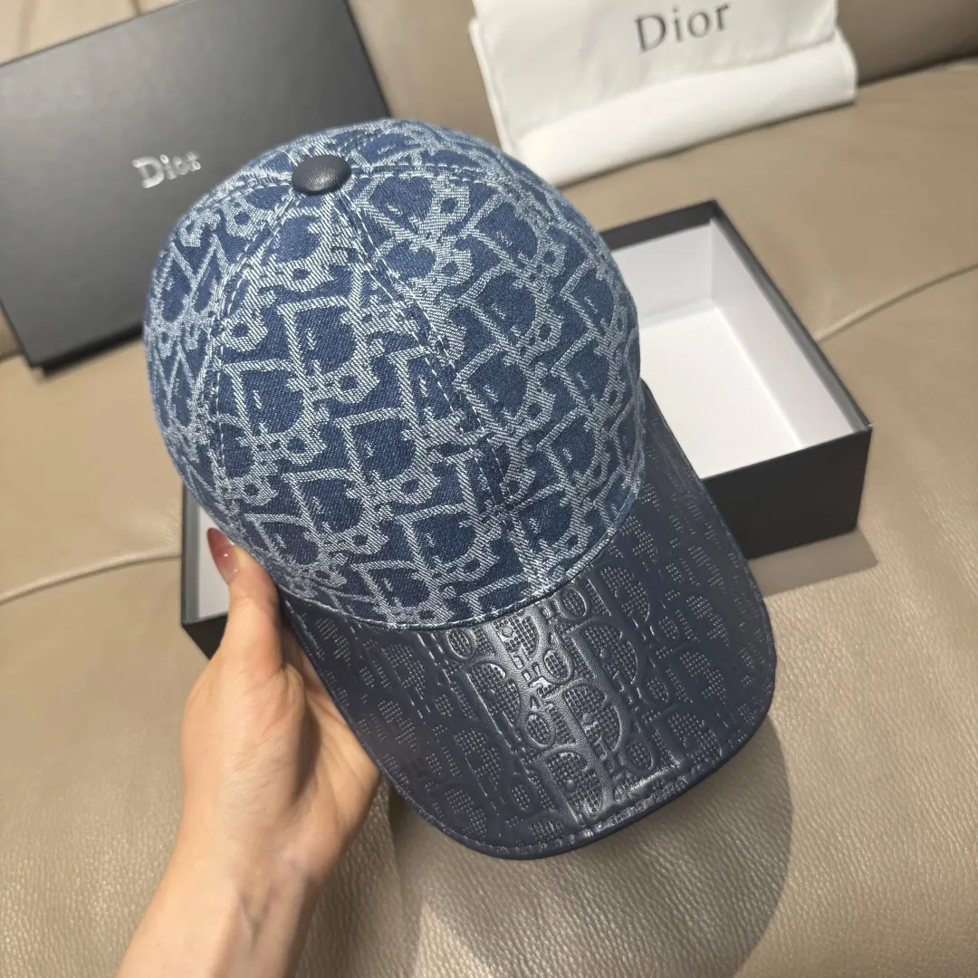 Dior Oblique 蓝色 帽子