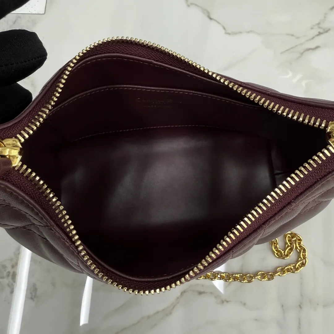 Dior Caro 红色 链条包