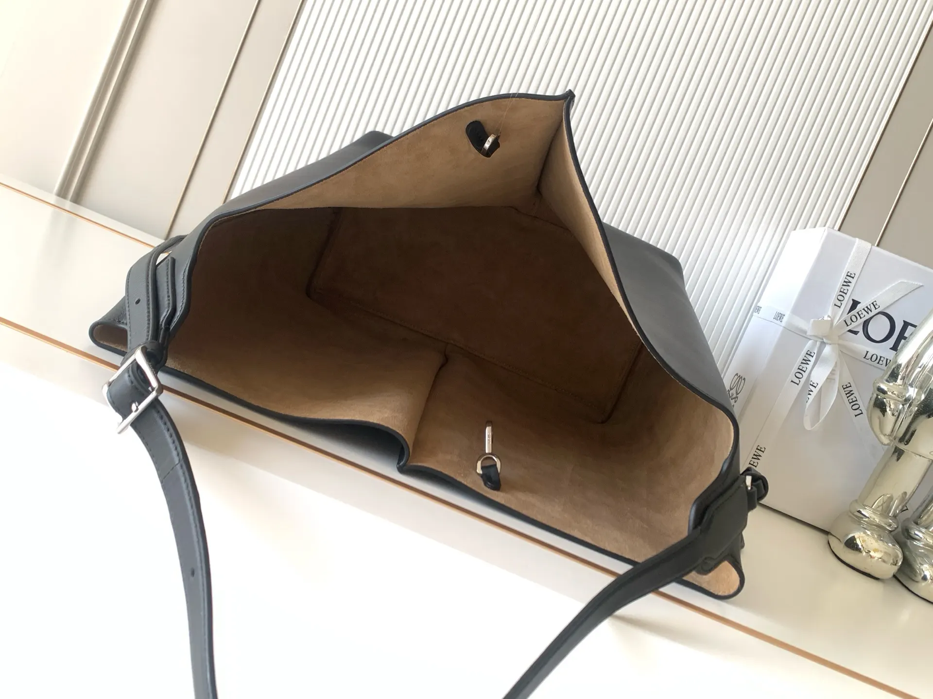 Black Bucket Bag Casual Leather Image 9 Black Bucket Bag Casual Leather Image 9