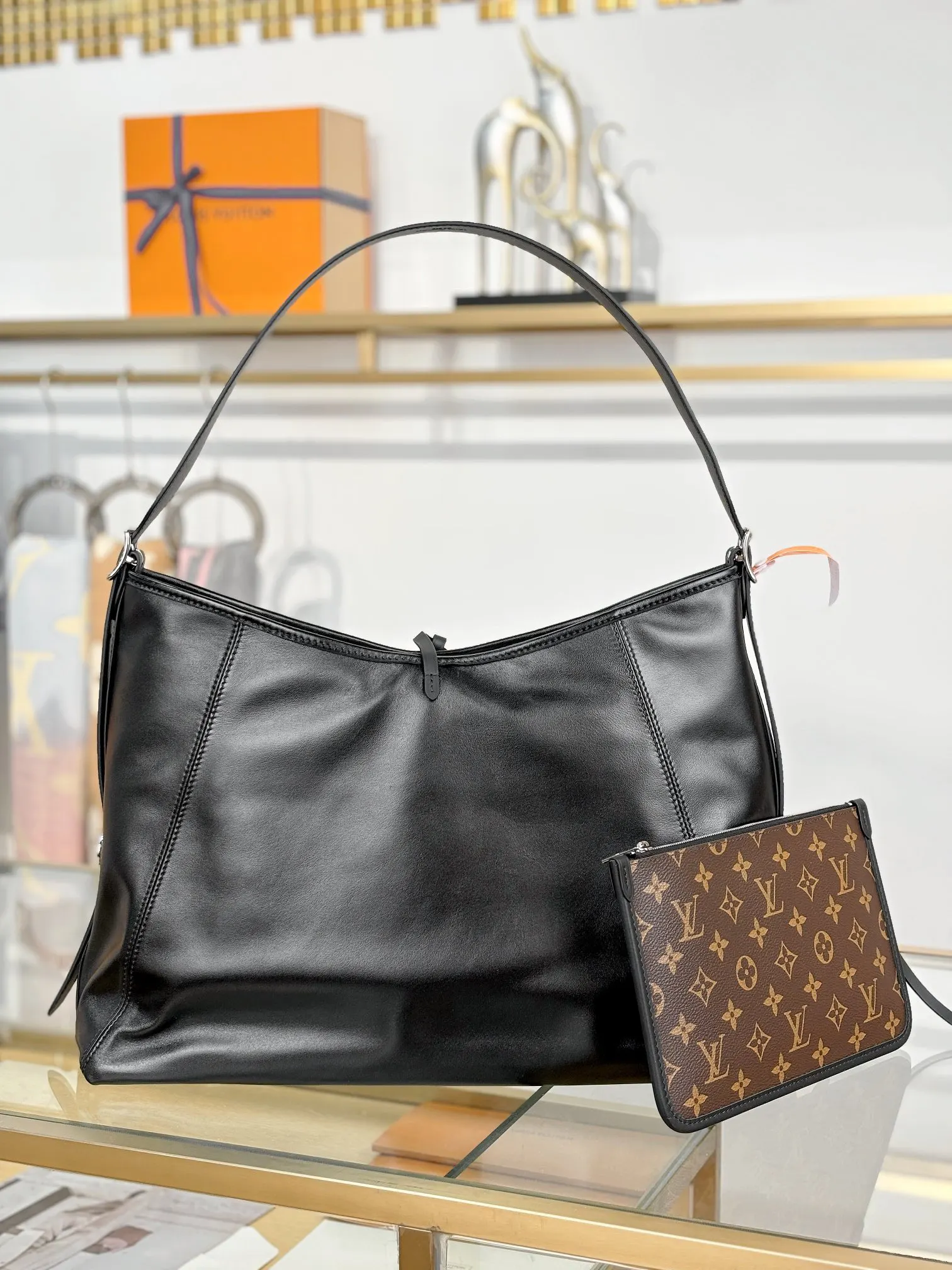 CarryAll 黑色 DARK 中号手 手提包 通勤手提款(數字9) CarryAll 黑色 DARK 中号手 手提包 通勤手提款(數字9)