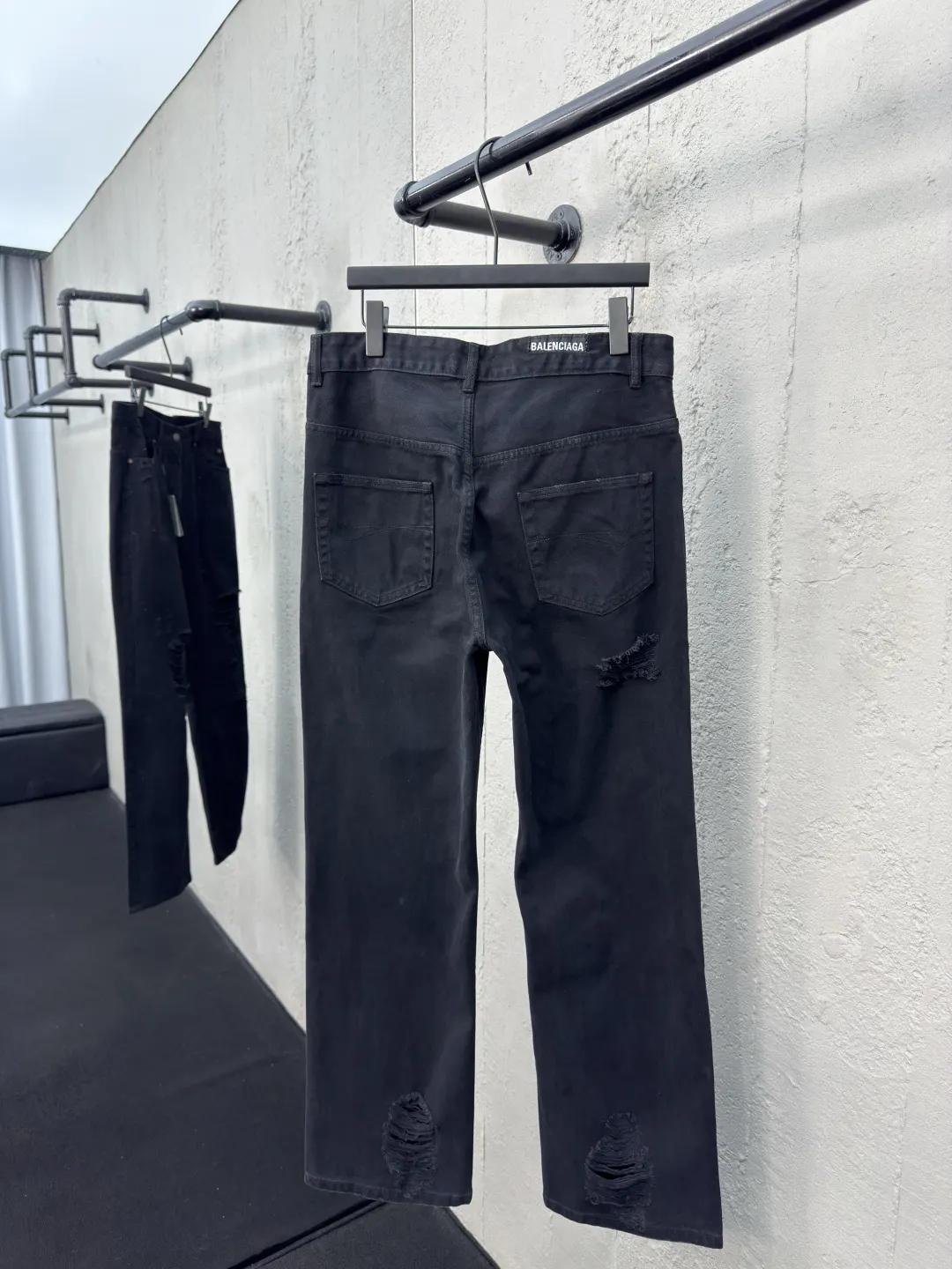 Balenciaga Black Street Pants