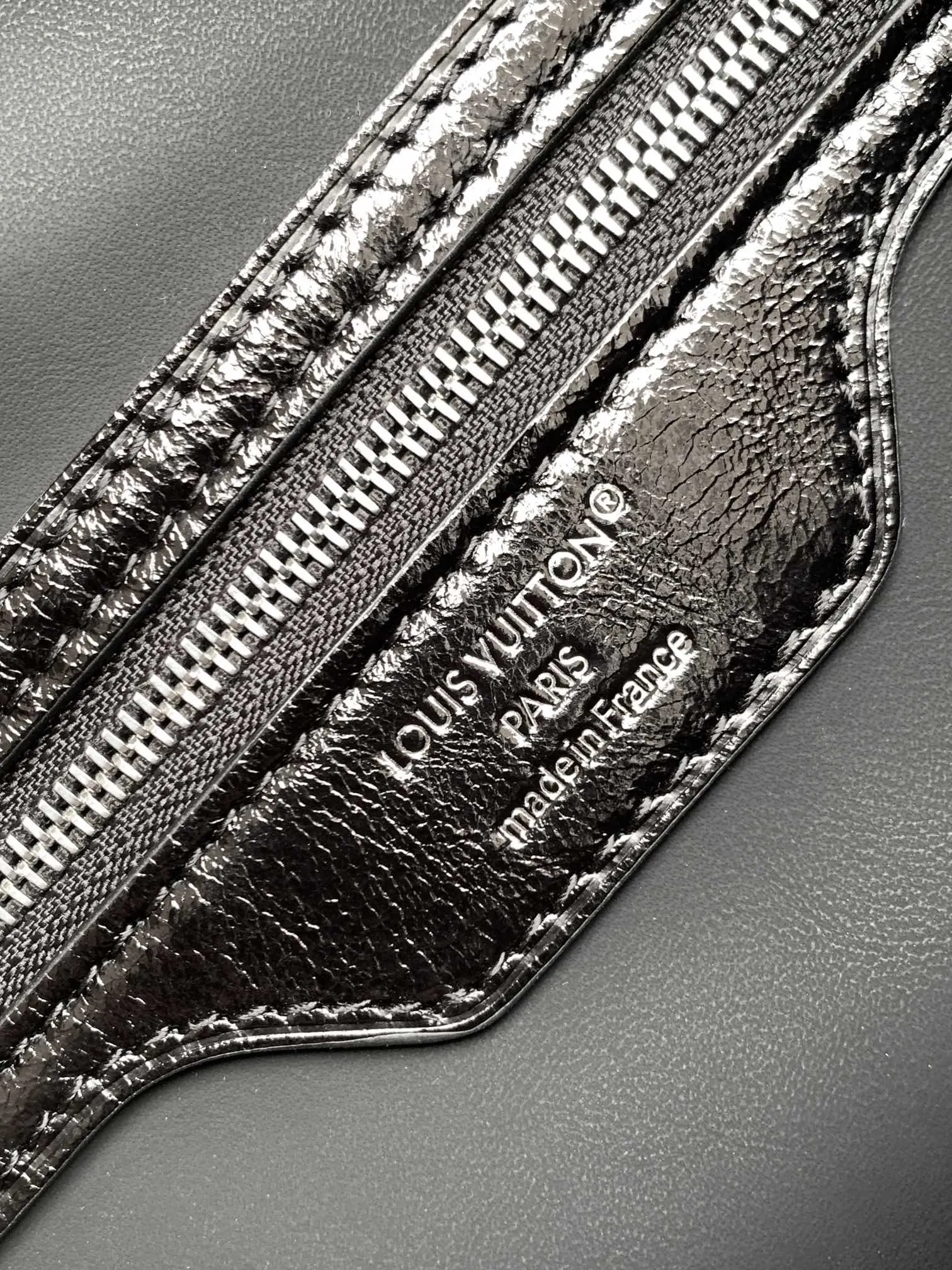 Monogram Chain Bag Leather