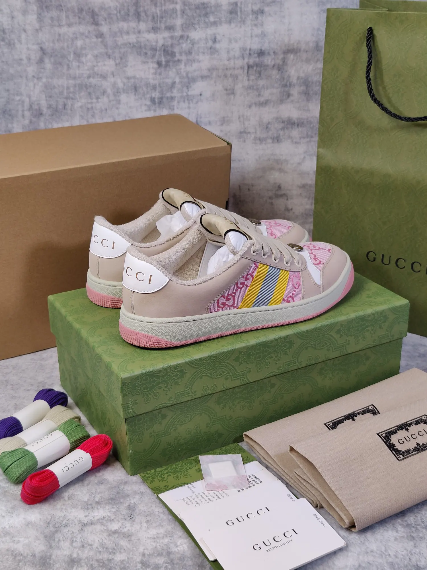 Gucci Logo Sneakers Image 6 Gucci Logo Sneakers Image 6