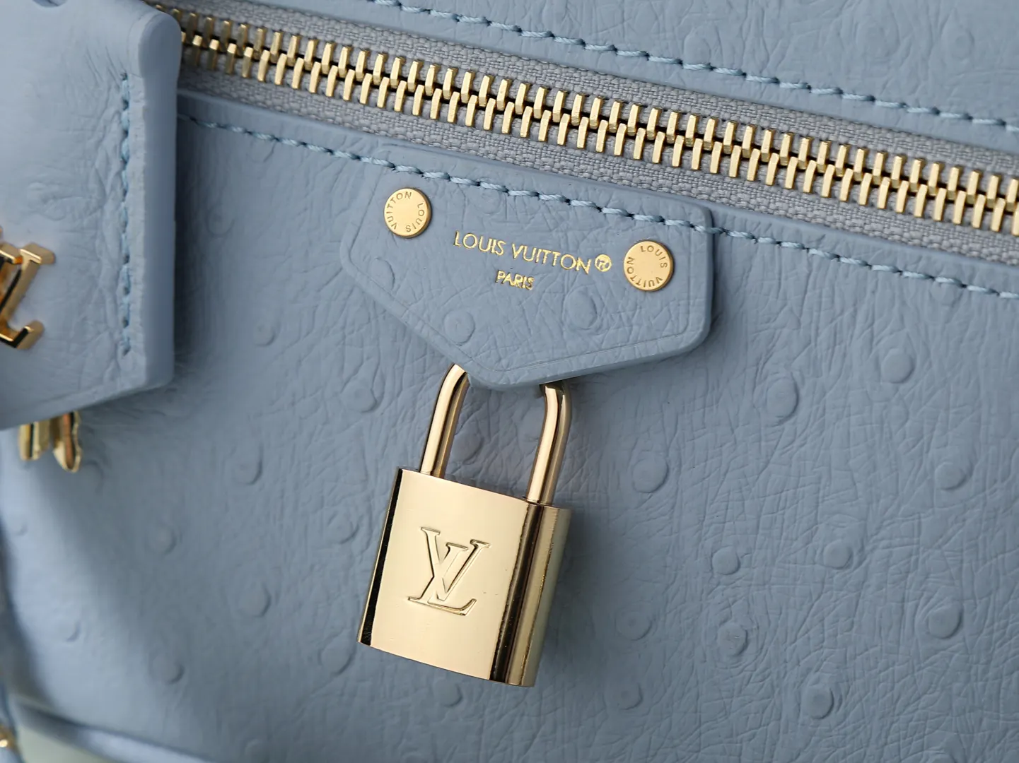 Louis Vuitton Blue Cosmetic Pouch
