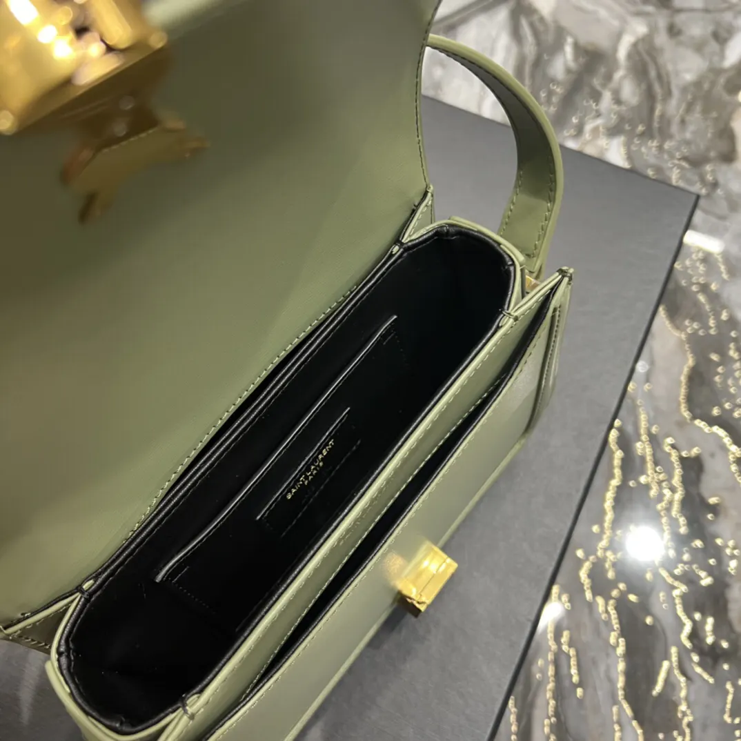 牛皮 牛油果綠金扣 必火 腋下包 復古腋下背款