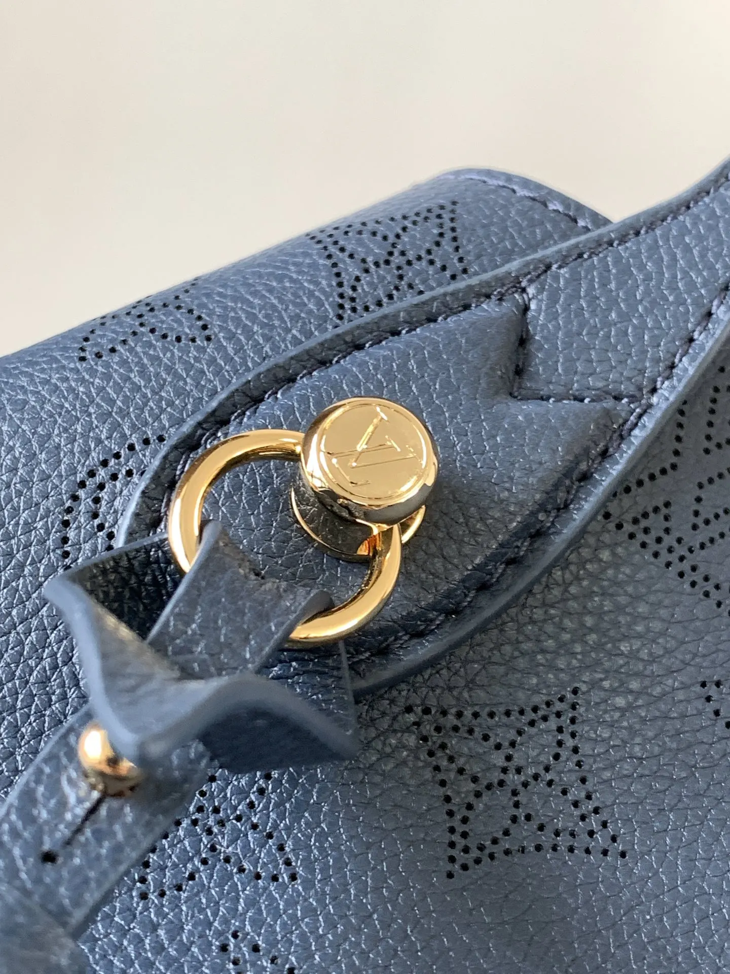 LV 深蓝 牛皮 深蓝 本款 Blossom 小 收纳包 旅行收纳款
