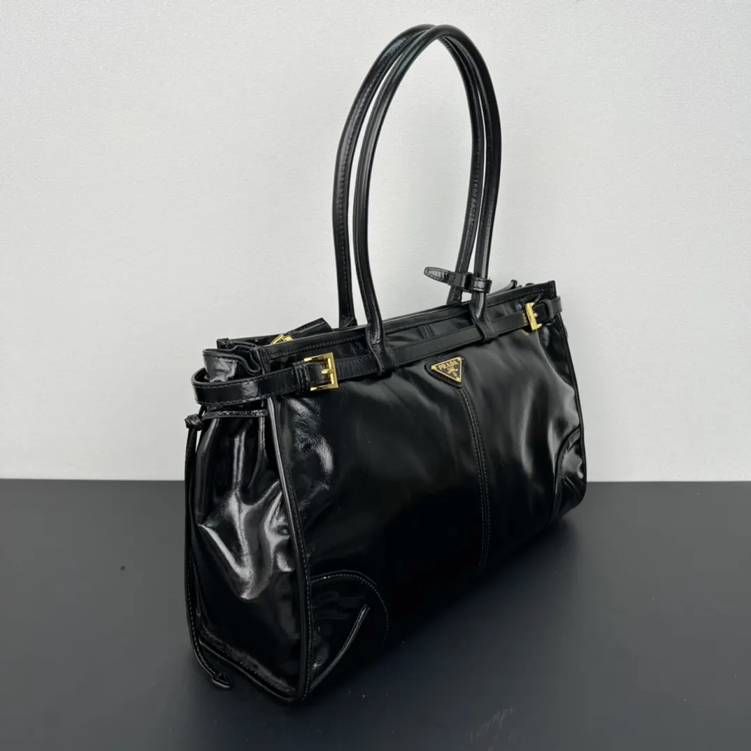 Dior 皮革手提包 黑色