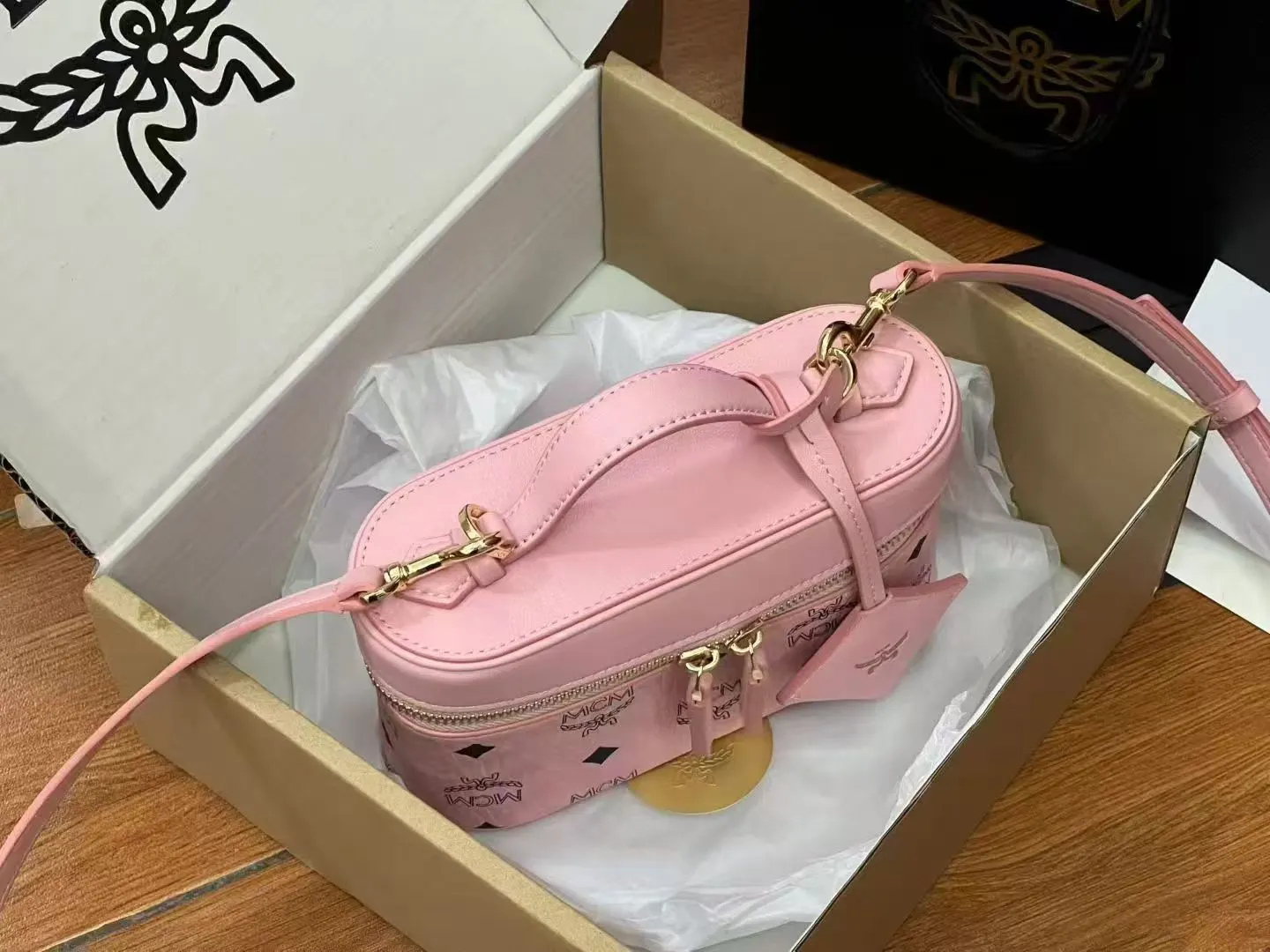 Pink Cosmetic Pouch Classic