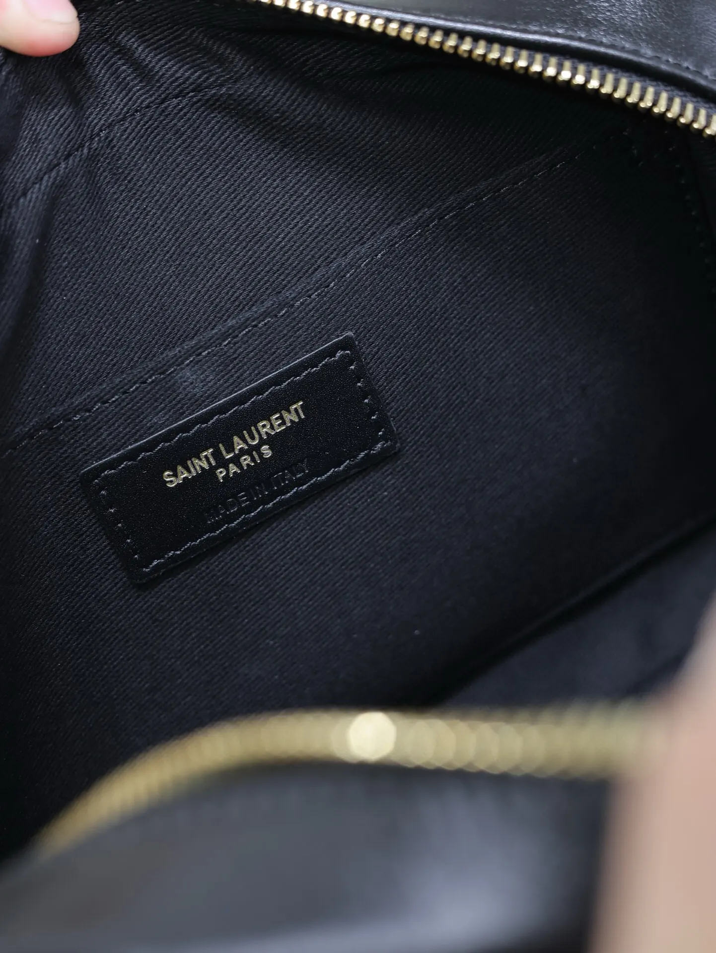 Black Crossbody Bag Lightweight Leather