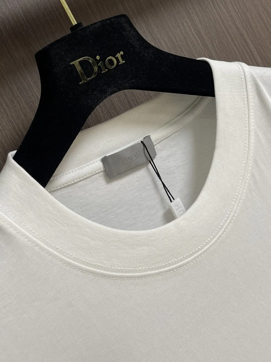 Dior 白色短袖T恤 简约休閒