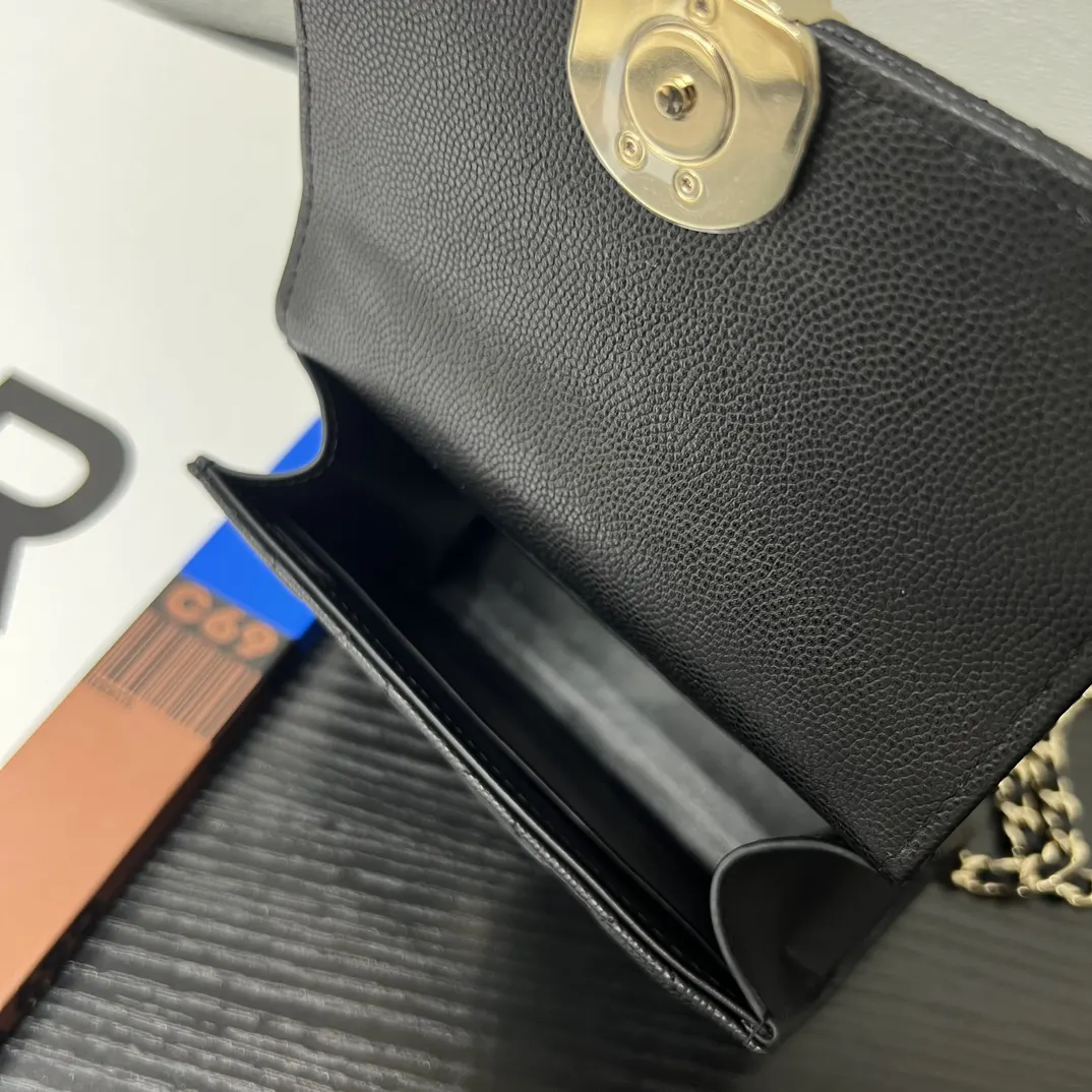Chanel Cowhide Kelly Handle Bag Hand Crossbody