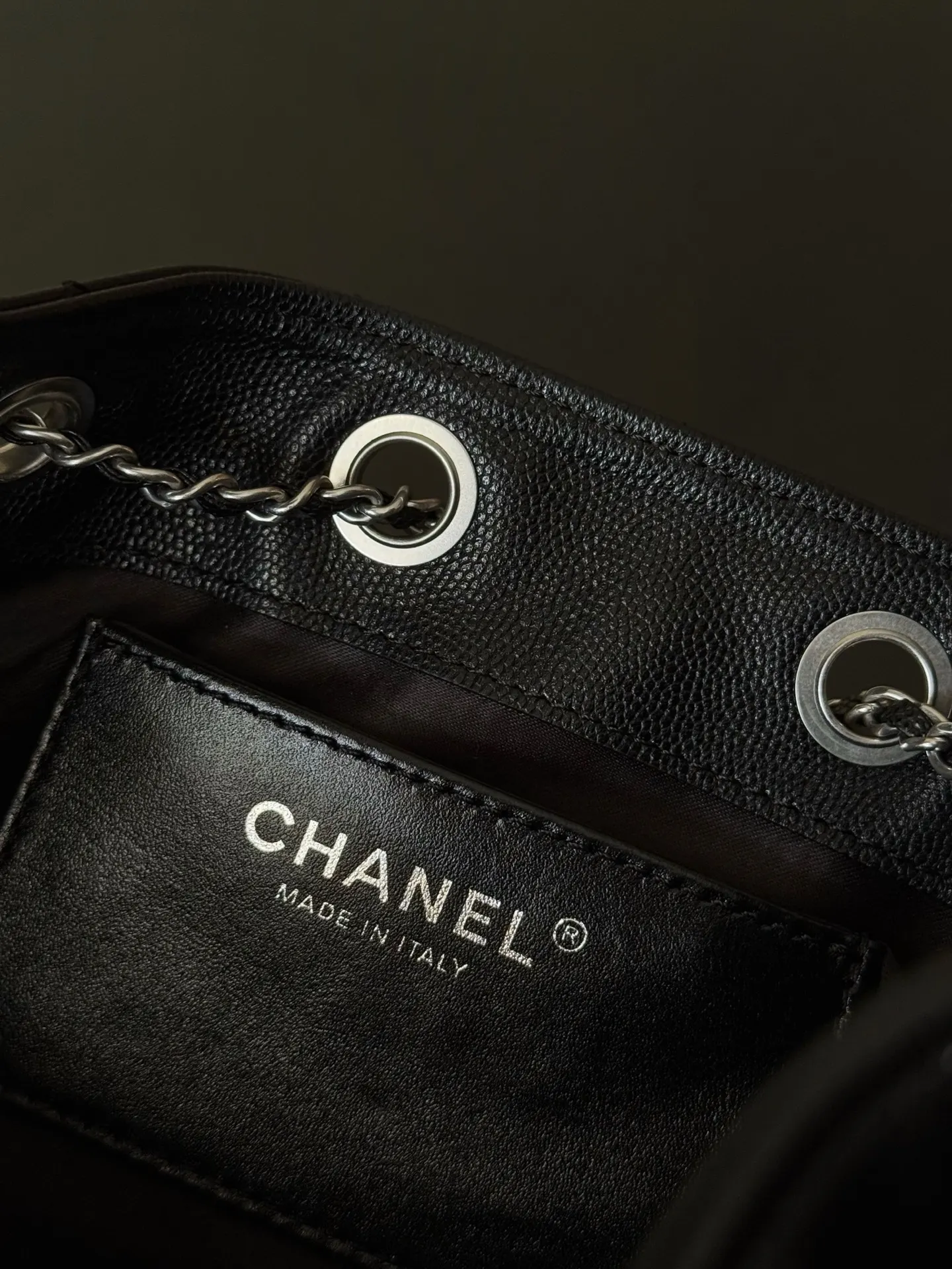 Chanel Hobo Shoulder Bag Vintage Leather