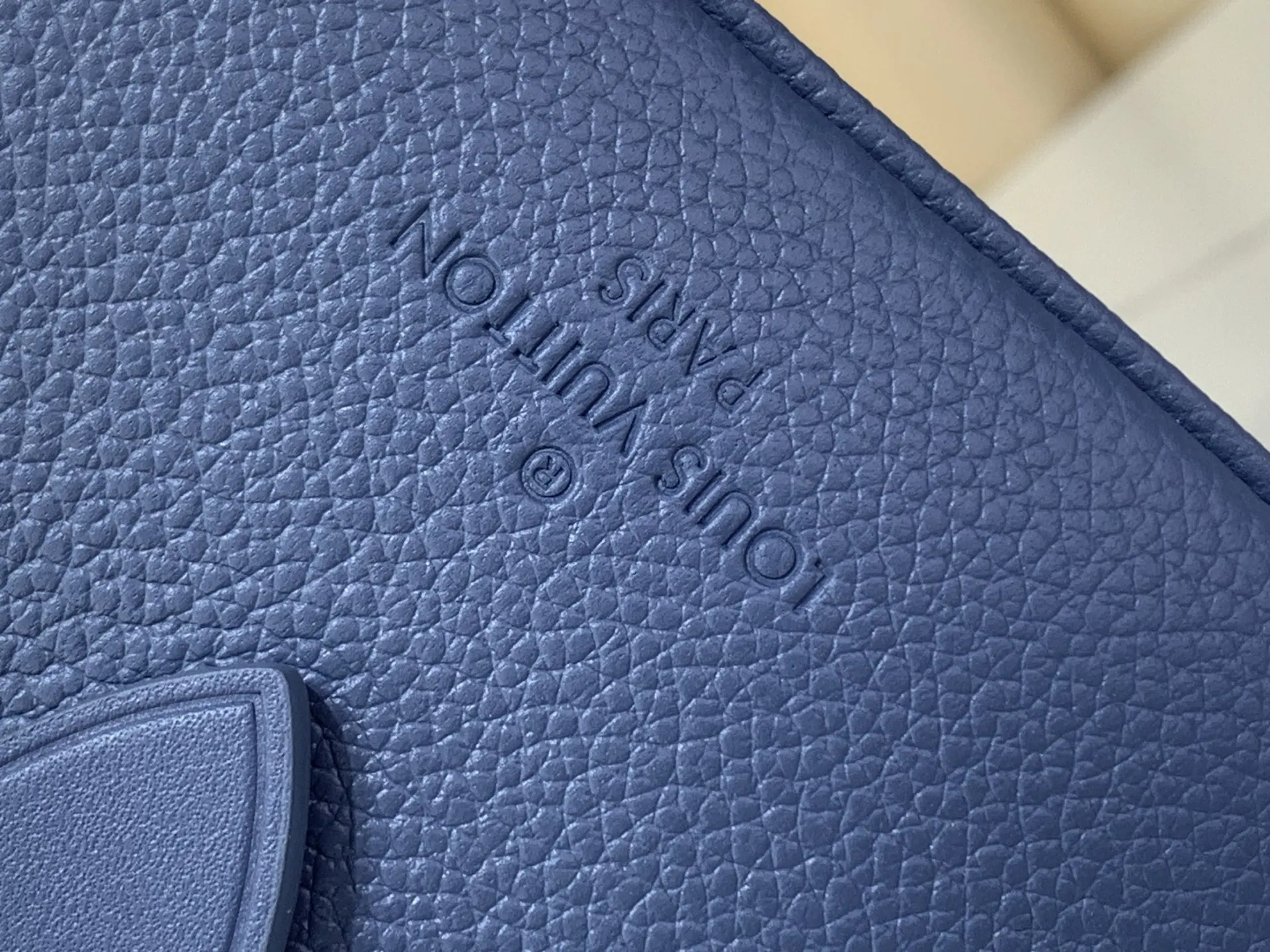 Blue Chain Bag