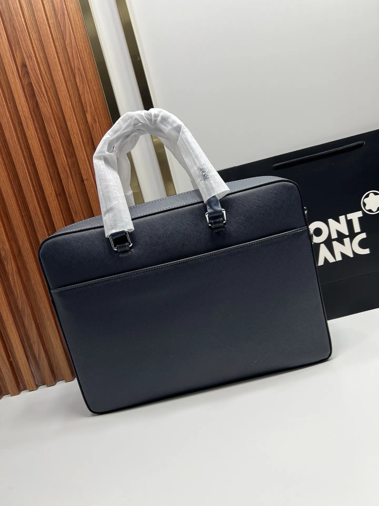 Blue Briefcase Business Commuter