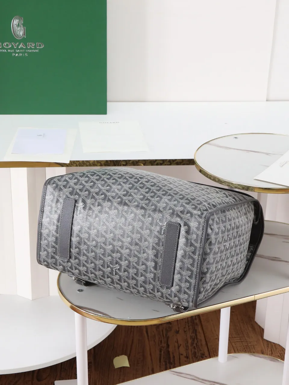 Goyard 灰色 雙肩包 实用雙肩款