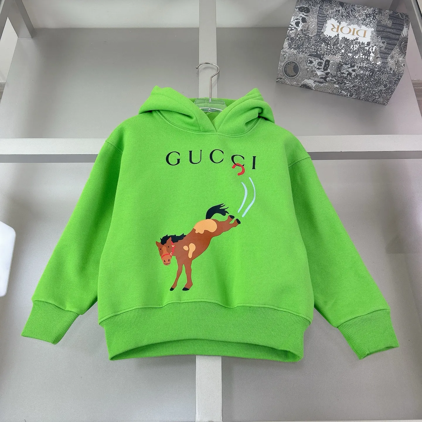 Gucci Logo印花圆领卫衣