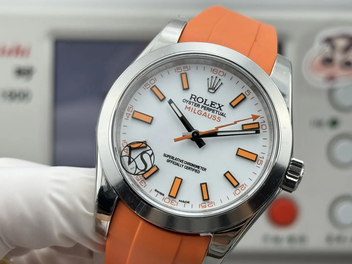Rolex 藍色 綠色 VS格磁系列 闪电 綠面 藍面 黑面 白面 数字面 手錶 經典腕表款