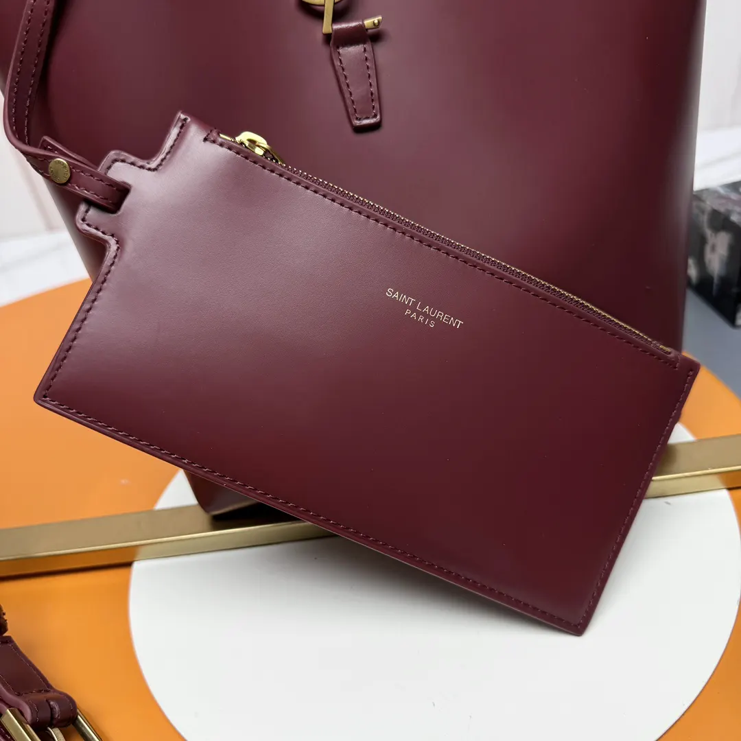 Bucket Bag Casual Leather