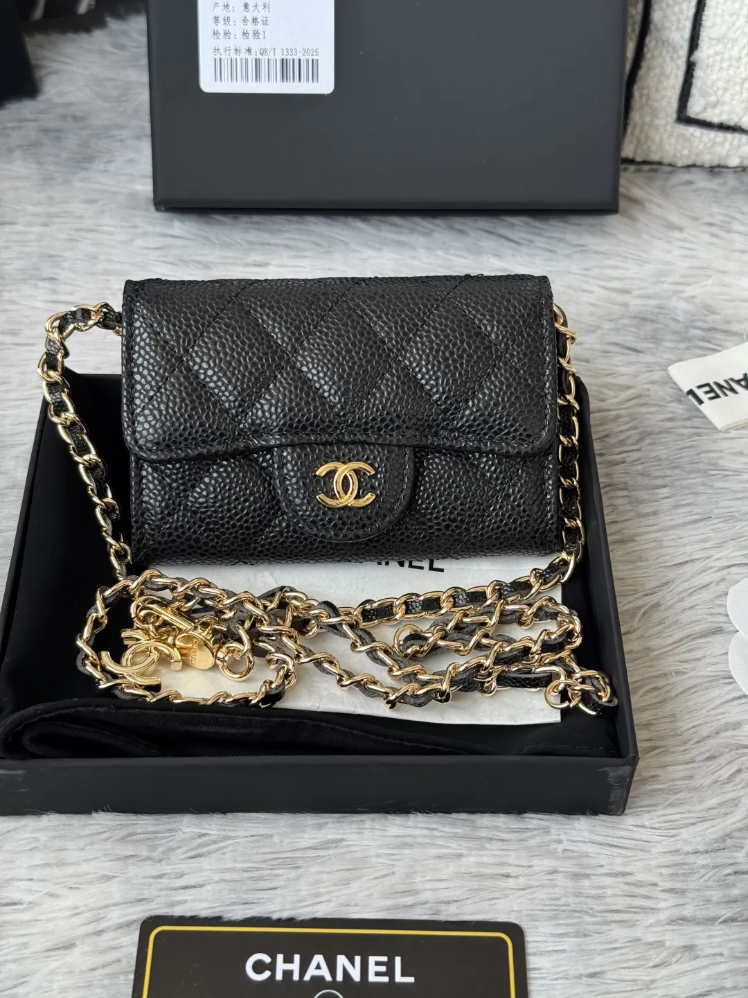 CHANEL 牛皮 腰包 休閒腰包款