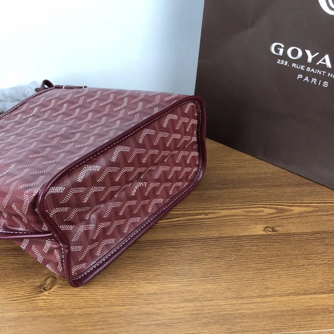 Goyard 双面对花mini购物袋多色低调又經典的Y字花纹 非常 旅行袋 大容量旅行款