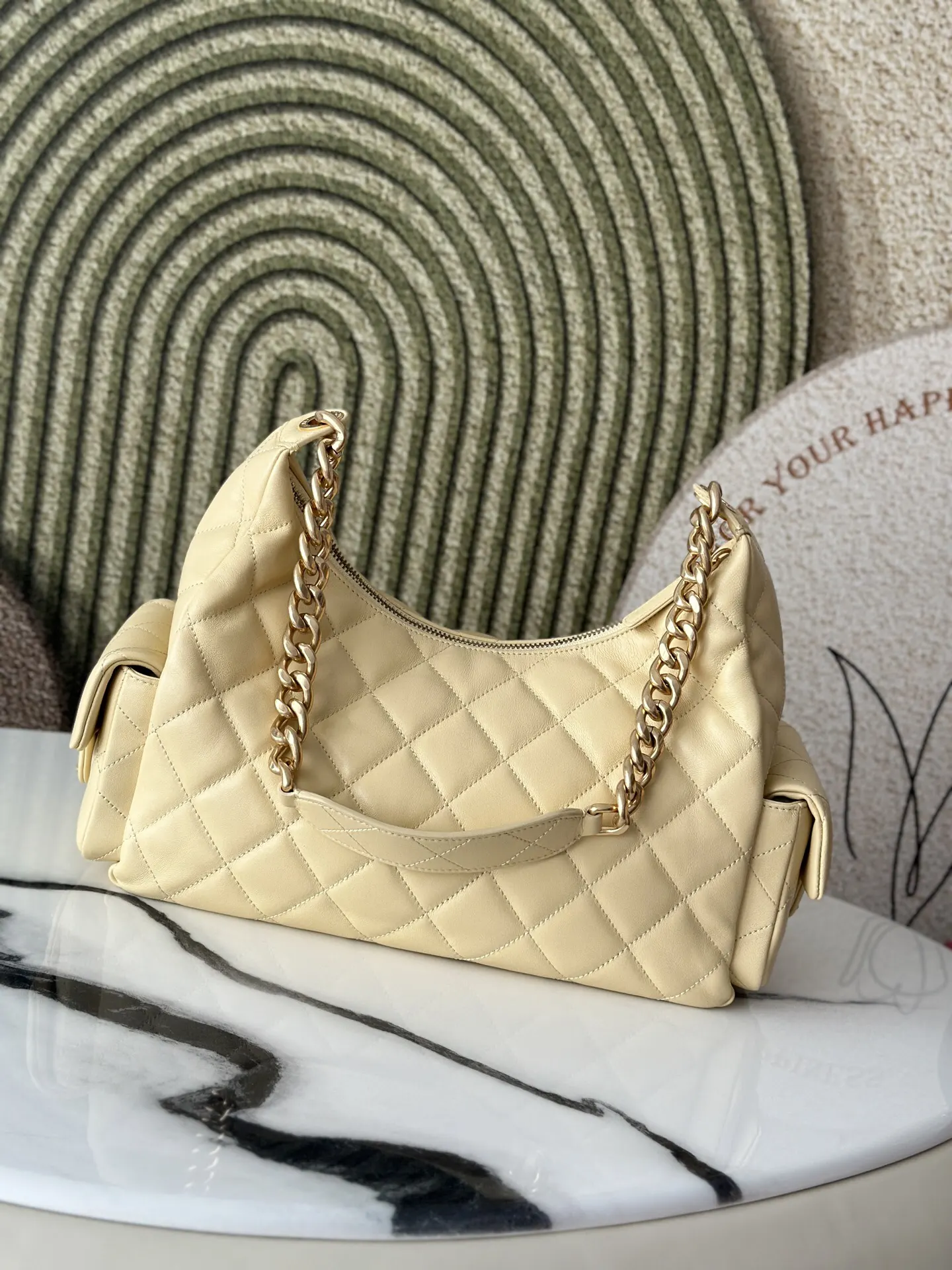 White Chain Bag