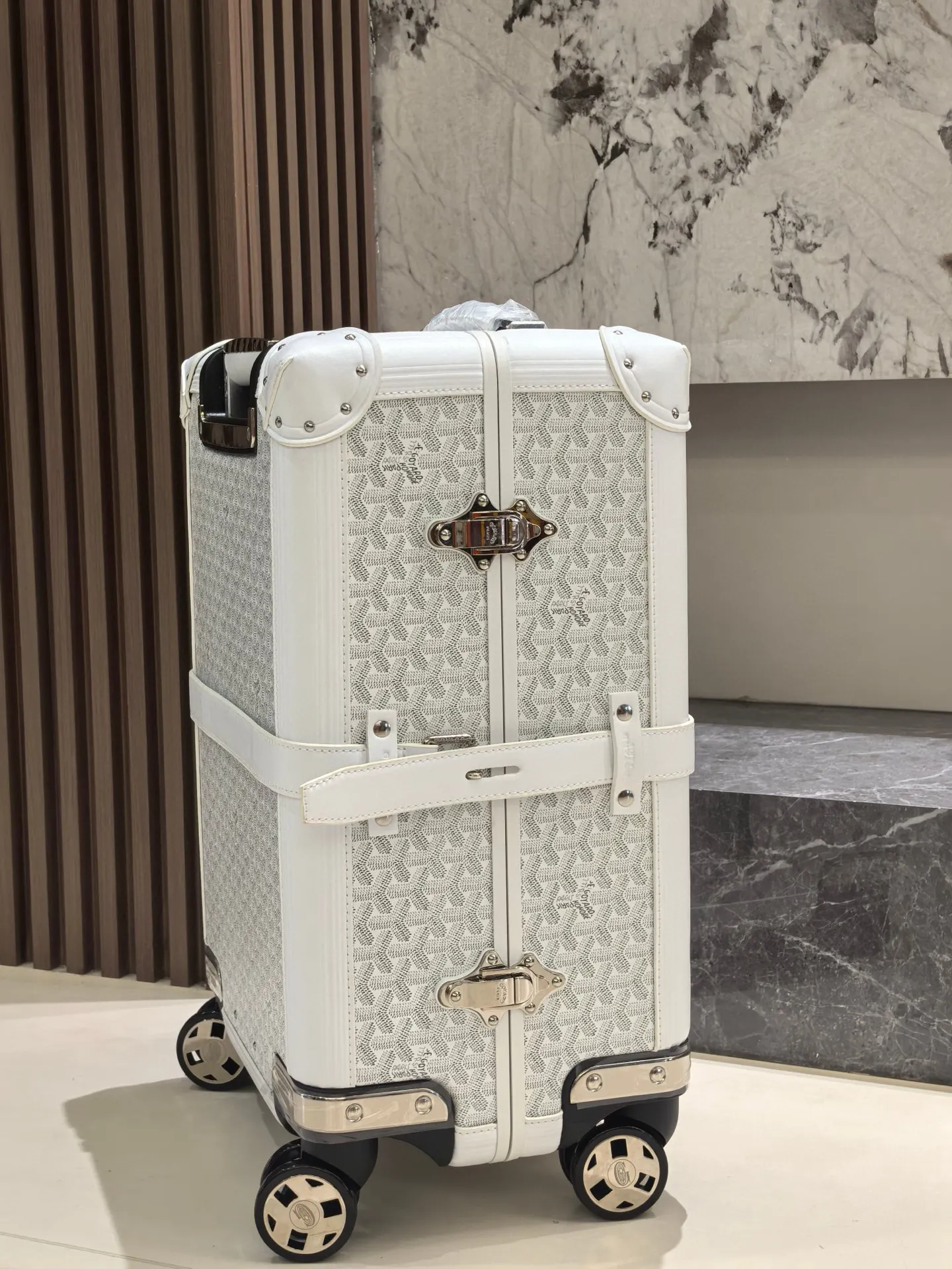 Goyard 戈雅 寸登机箱 全手工精心打造 行李箱 旅行拉杆款 輕便出行款