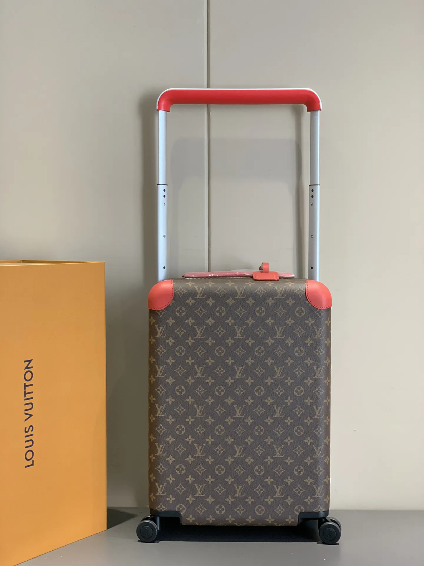 Gray Silver Suitcase Travel Lightweight