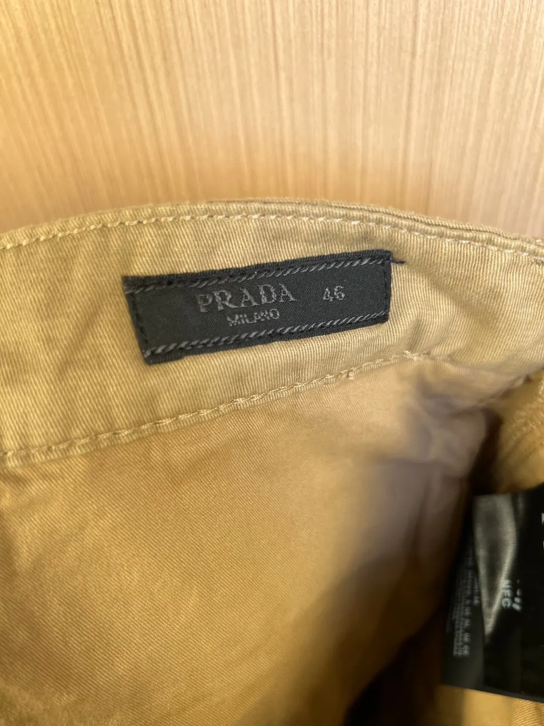 Prada 棉质 三角标 短裤 休闲寬鬆