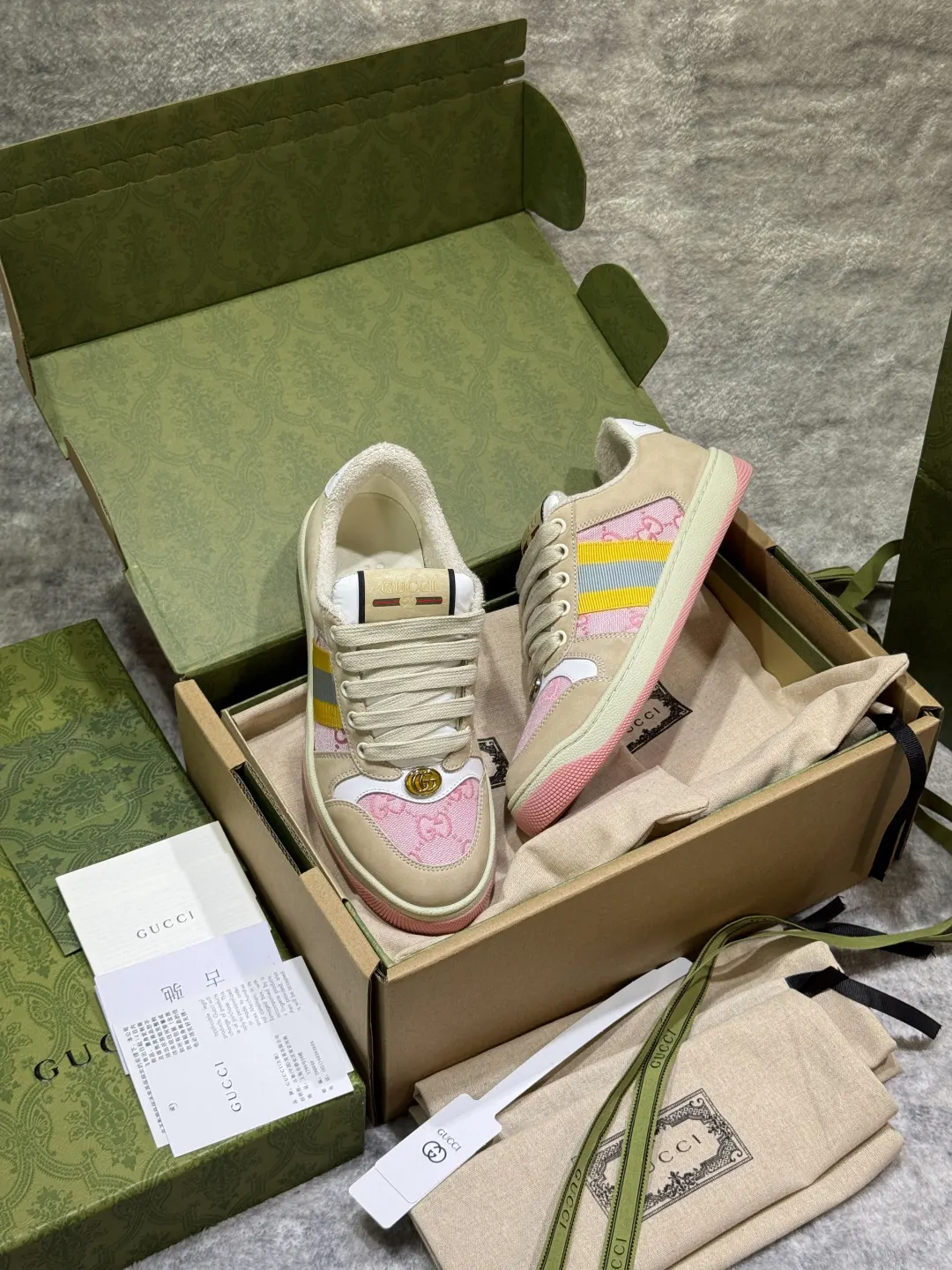 Gucci Logo休闲运动鞋
