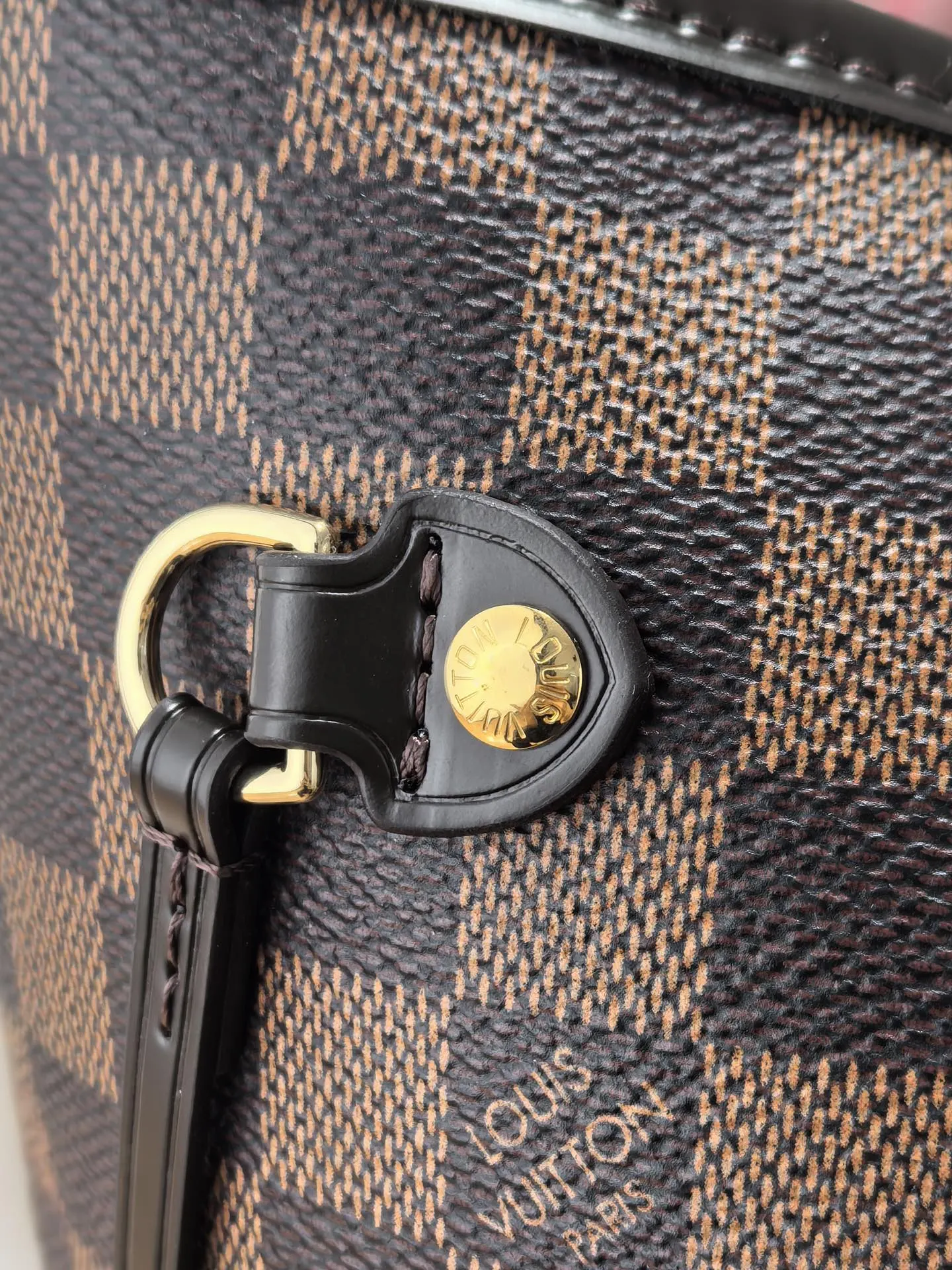 Neverfull 老花 帆布 手拿包 精致手拿款