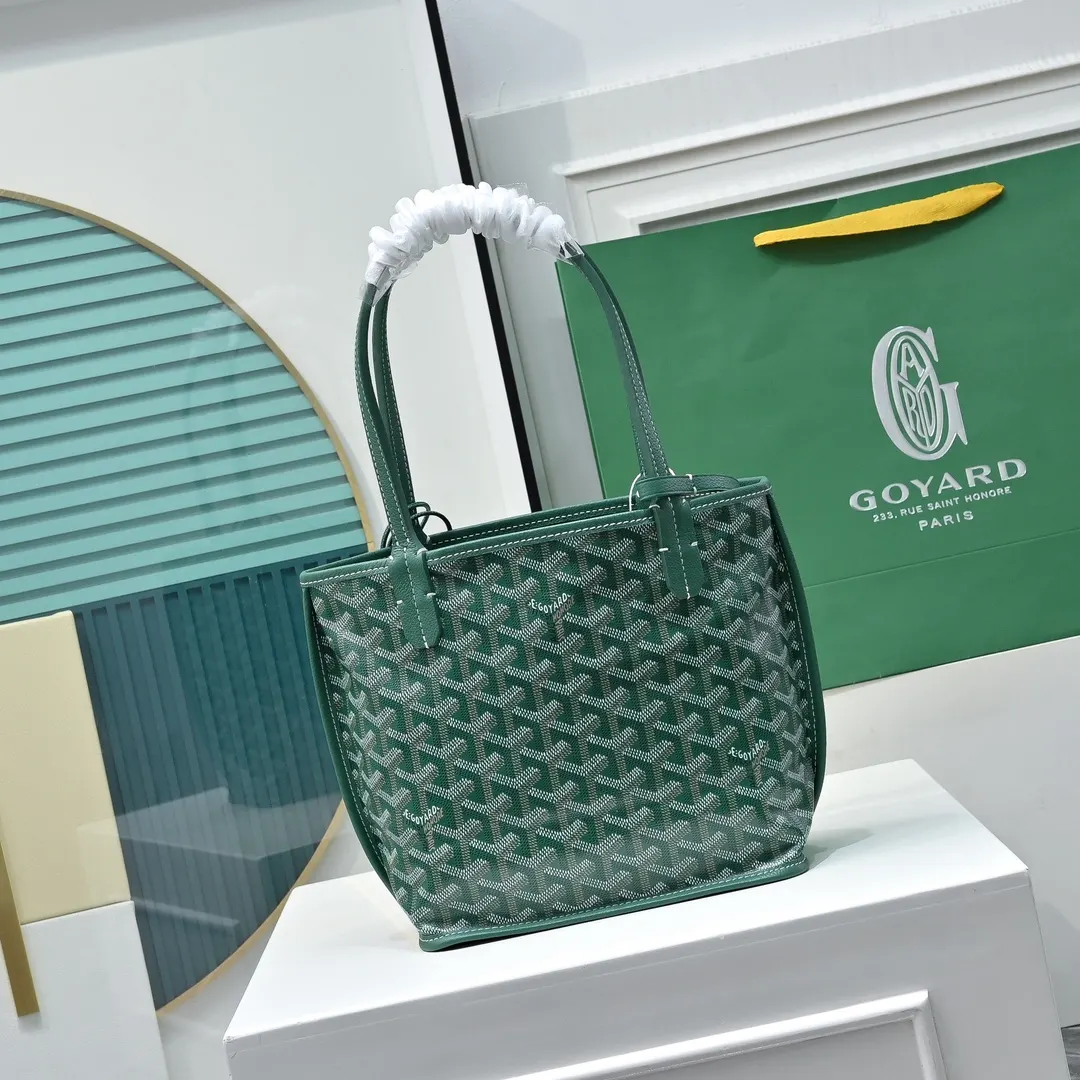 Goyard 牛皮 高 戈雅双面mini 王菲同款购物袋 头层牛皮 托特包 大容量托特款
