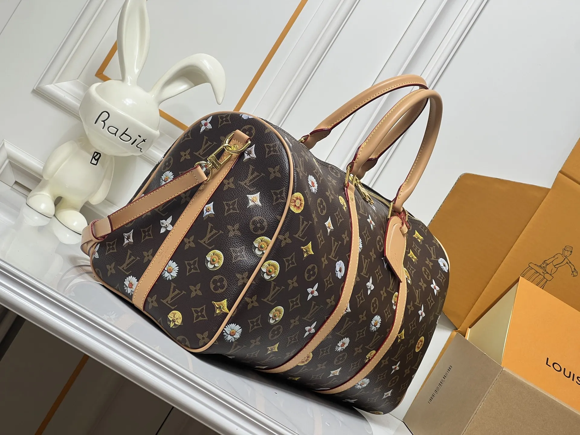LV Keepall 帆布 旅行包 大容量旅行款