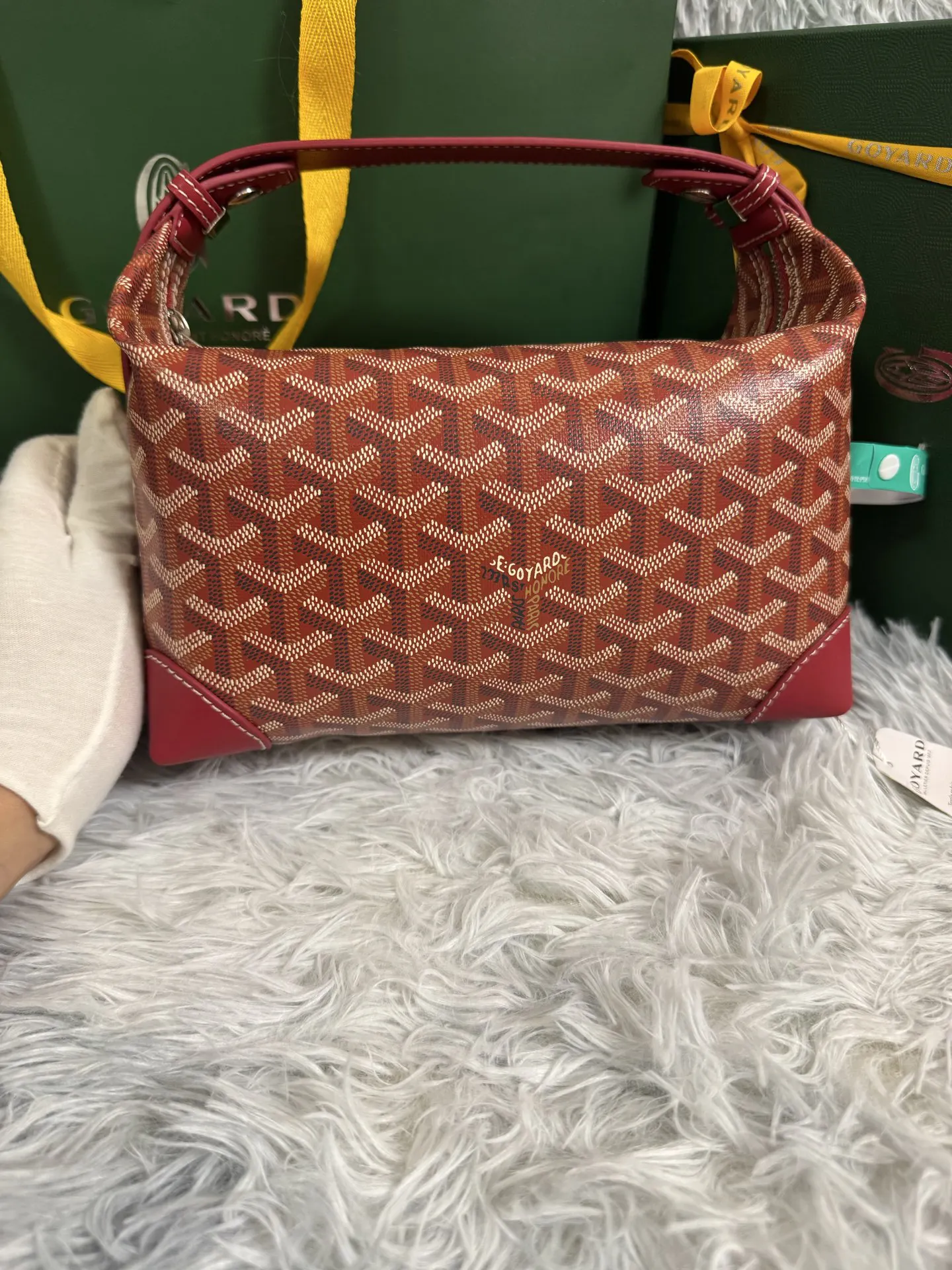 Cosmetic Pouch Leather