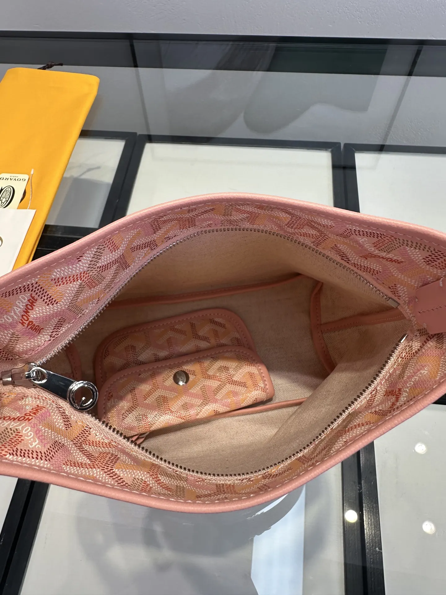 Goyard Hobo 戈雅 迷你hobo 腋下包 樱花粉 四季炫彩 托特包 大容量托特款