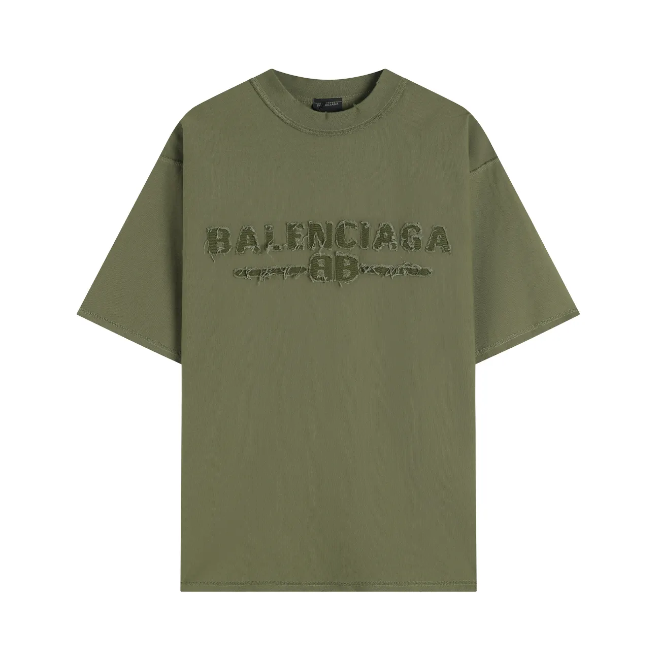 Balenciaga Logo 刺绣 短袖T恤