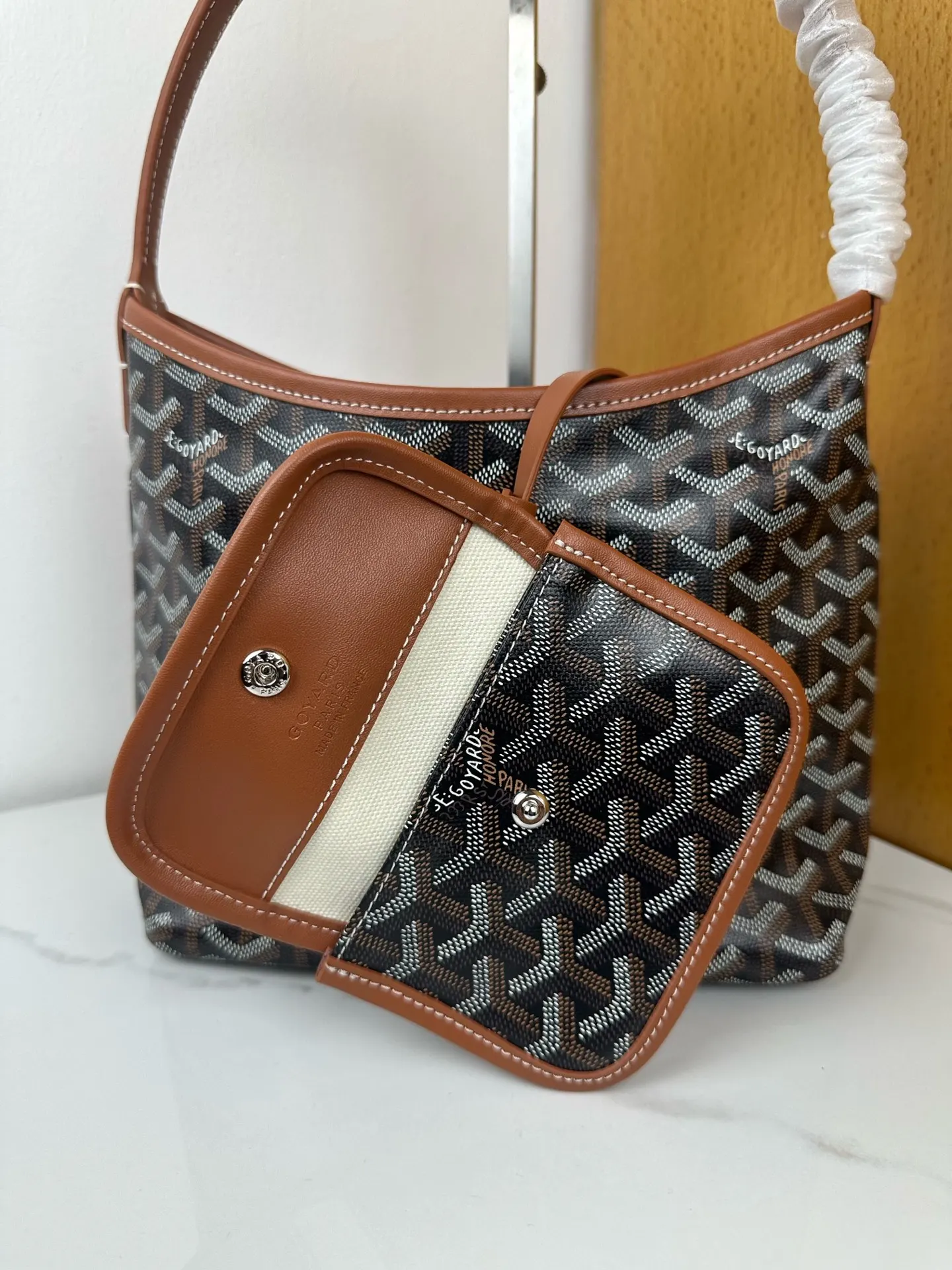 Goyard Hobo 腋下包 复古腋下背款
